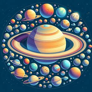 Saturn has the most moons in the solar system - facts about saturn the planet	